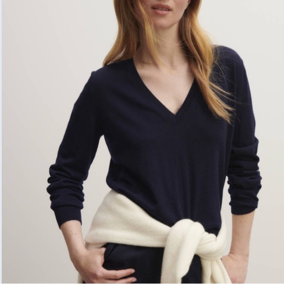 Eric Bompard Sweaters - Eric Bompard Cashmere Sweater, XL, Yellow